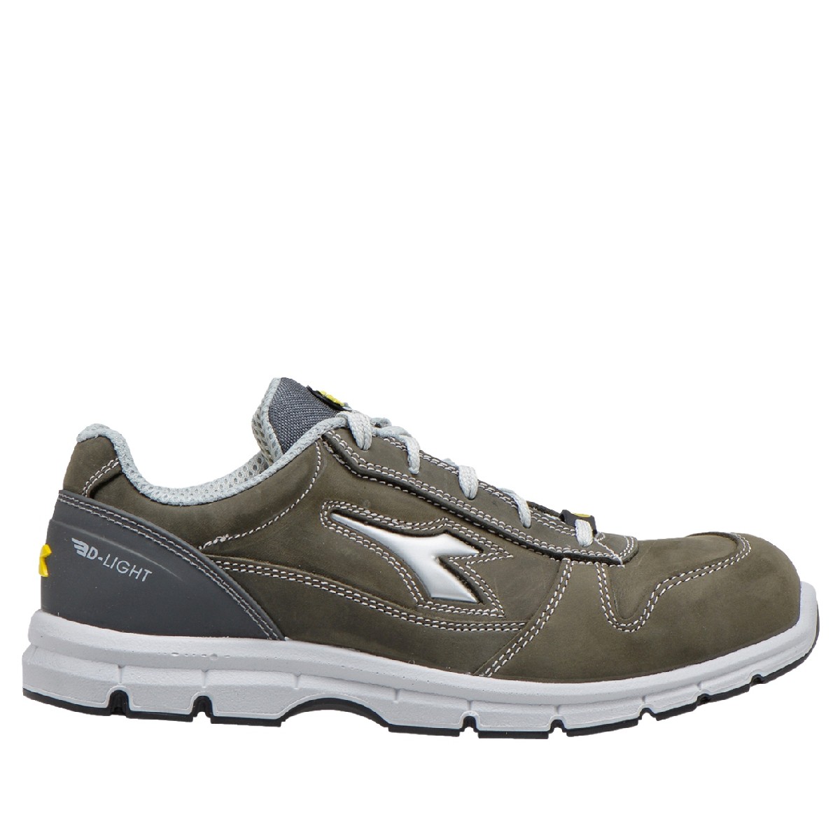 Calzado de seguridad Diadora Run Low Gris Castillo S3S FO SR ESD Unisex Calzado de seguridad Diadora Run Low Gris Castillo S3S FO SR ESD Unisex