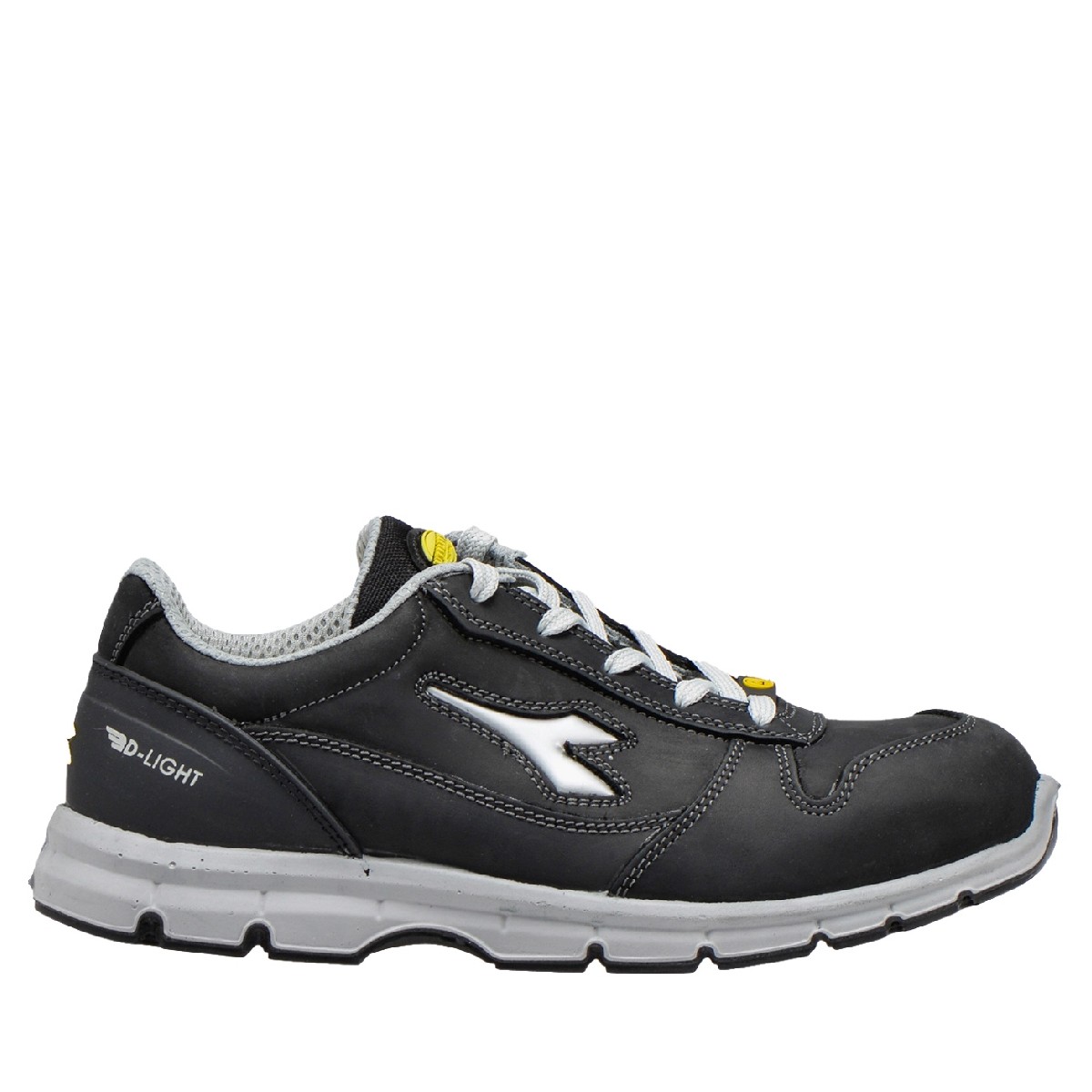 Calzado de seguridad Diadora Run Low Negro S3S FO SR ESD Unisex Calzado de seguridad Diadora Run Low Negro S3S FO SR ESD Unisex