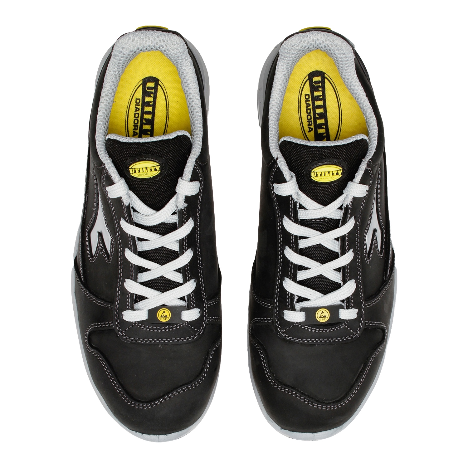 Calzado de seguridad Diadora Run Mid Gris Castillo S3S FO SR ESD Unisex Calzado de seguridad Diadora Run Mid Gris Castillo S3S FO SR ESD Unisex