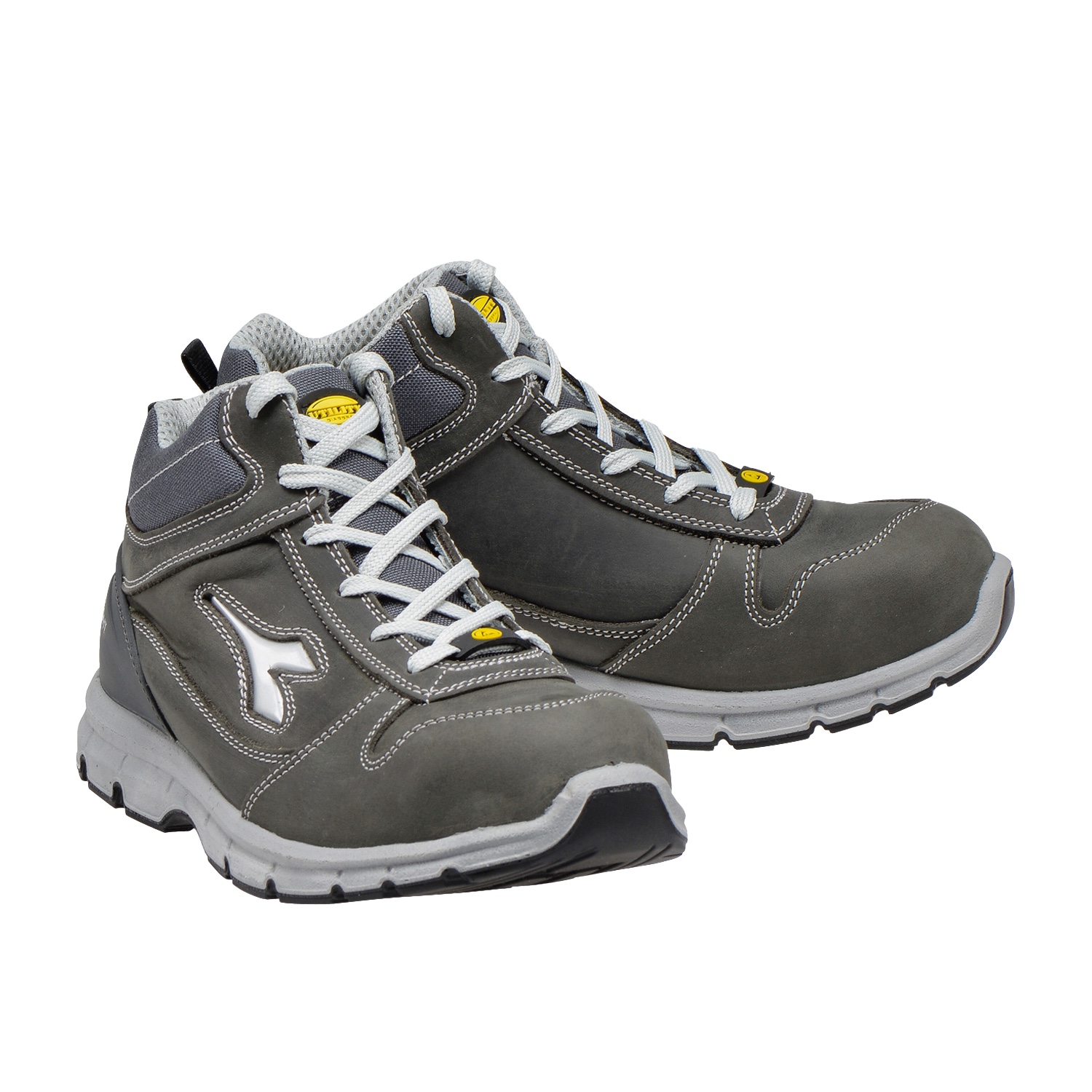 Calzado de seguridad Diadora Run Mid Gris Castillo S3S FO SR ESD Unisex Calzado de seguridad Diadora Run Mid Gris Castillo S3S FO SR ESD Unisex