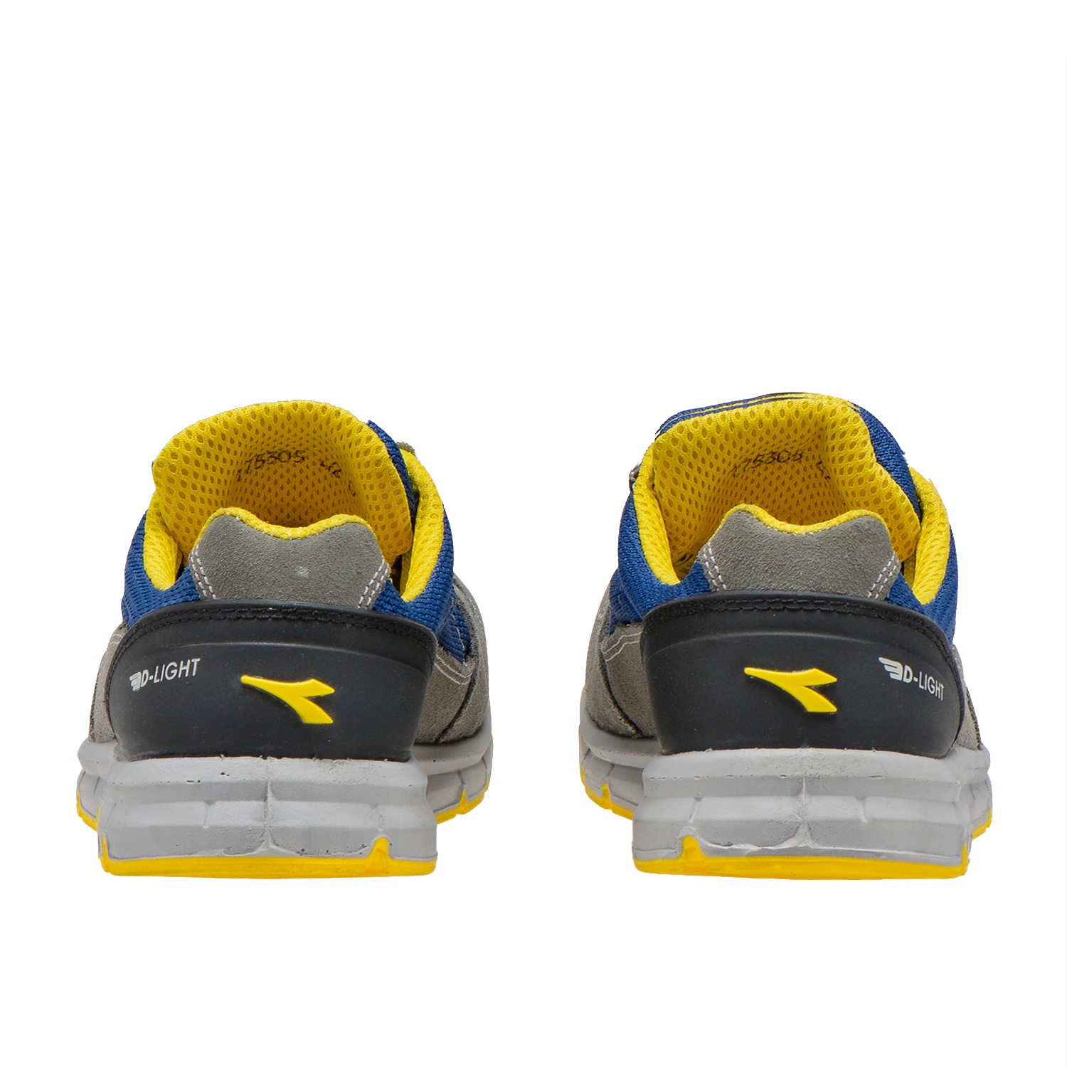 Calzado de seguridad Diadora Run Text Low Gris Castillo/Azul Insignia S1PS FO SR ESD Unisex Calzado de seguridad Diadora Run Text Low Gris Castillo/Azul Insignia S1PS FO SR ESD Unisex