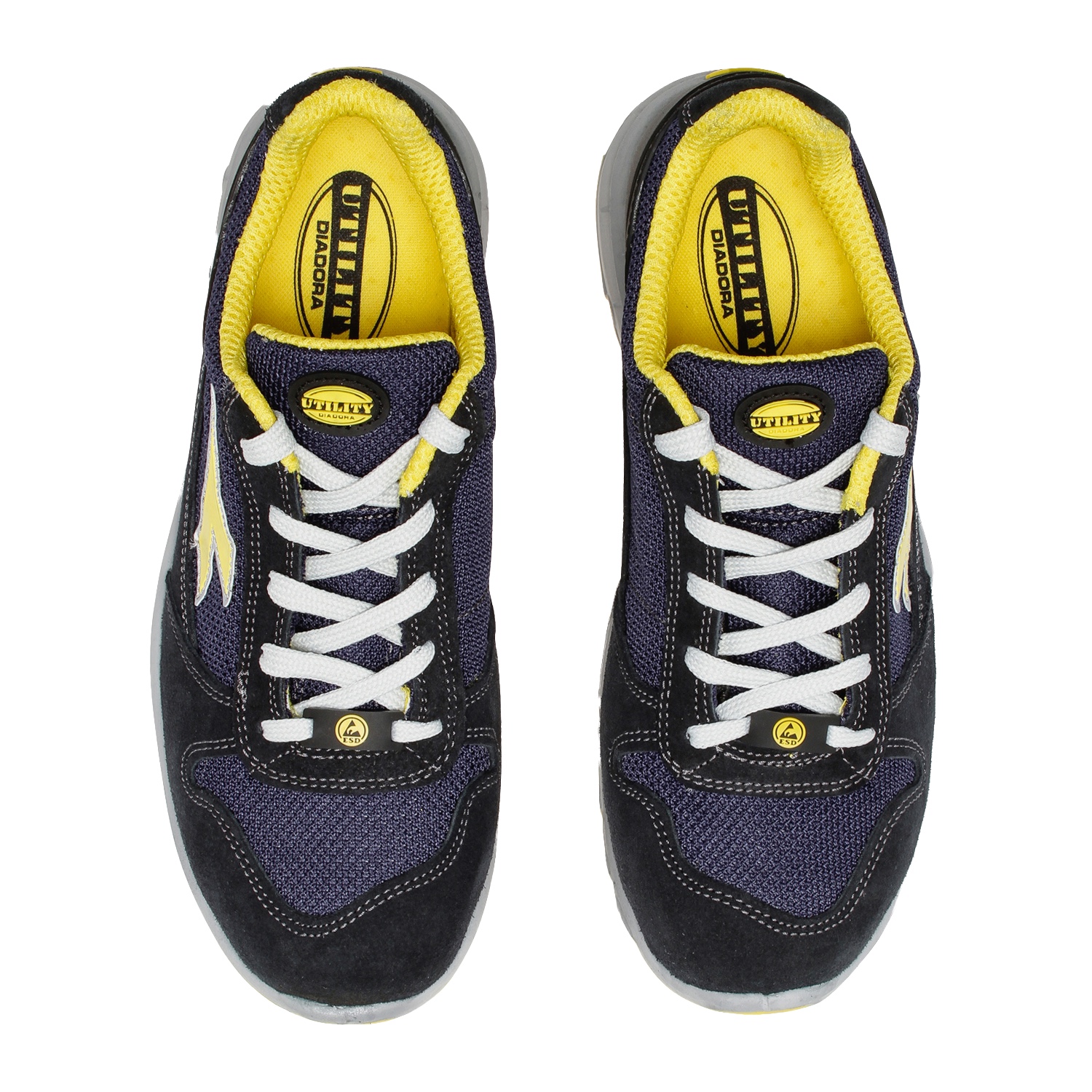 Calzado de seguridad Diadora Run Text Low Navy Oscuro S1PS FO SR ESD Unisex Calzado de seguridad Diadora Run Text Low Navy Oscuro S1PS FO SR ESD Unisex