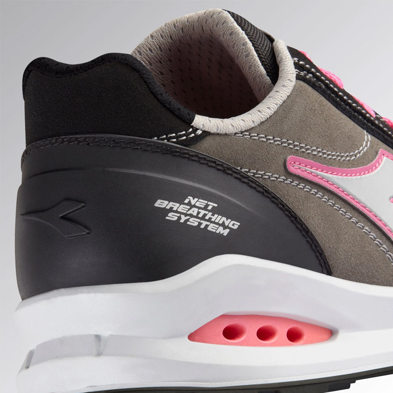 Calzado de seguridad Diadora Run Net Airbox Low S3S FO SR Smoke Unisex Calzado de seguridad Diadora Run Net Airbox Low S3S FO SR Smoke Unisex