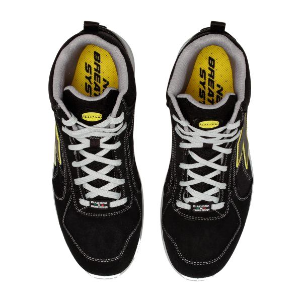 Calzado de seguridad Diadora Run Net Airbox MID S3S FO SR Negro Unisex Calzado de seguridad Diadora Run Net Airbox MID S3S FO SR Negro Unisex