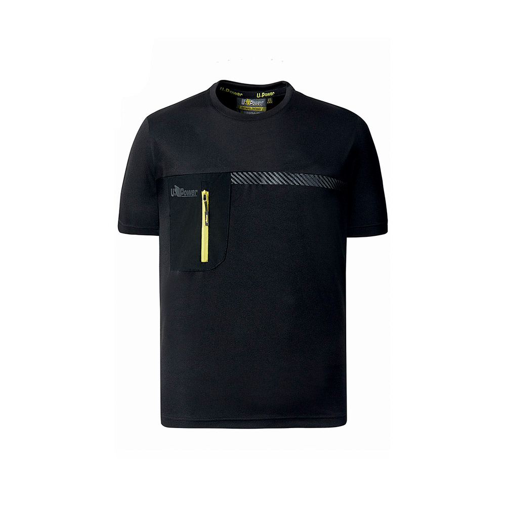 Camiseta U-Power CHRISTAL Black Carbon Camiseta U-Power CHRISTAL Black Carbon