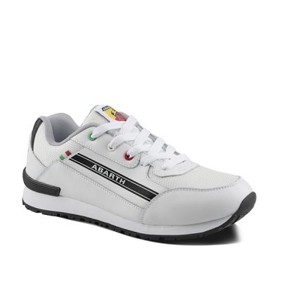 Calzado de seguridad Abarth MOD.Competizione Nubuck Blanco O2 SRC HRO