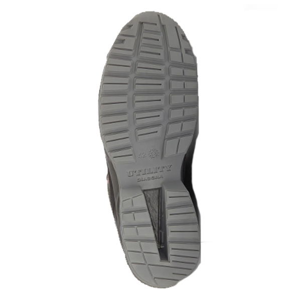 Calzado de seguridad Diadora SHARK STAB IMP LEAT LOW NEGRO ROJO S3S FO SR SC ESD Calzado de seguridad Diadora SHARK STAB IMP LEAT LOW NEGRO ROJO S3S FO SR SC ESD