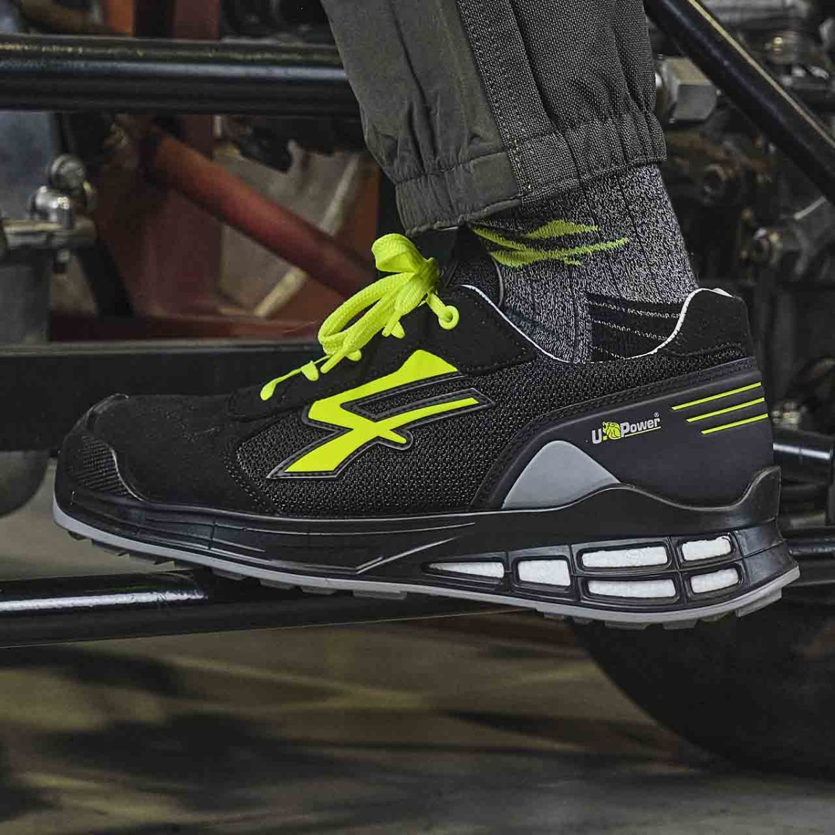 Calzado de seguridad U-Power Red-Premium ELVIS S1PS FO SR ESD Calzado de seguridad U-Power Red-Premium ELVIS S1PS FO SR ESD