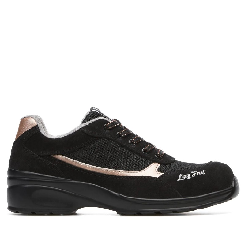 Zapatilla de Seguridad Exena Ladies First DORA BLACK S1P SRC Zapatilla de Seguridad Exena Ladies First DORA BLACK S1P SRC