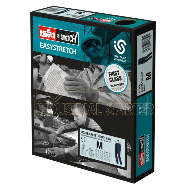 Pantalon Starter Easystretch de algodon y elastano, color azul.