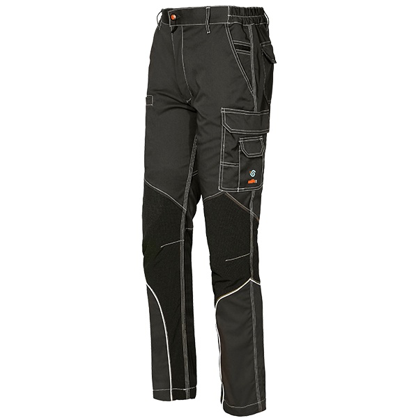 8830B PANTALÓN ISSA STRETCH EXTREME gris antracita Pantalón de trabajo Starter Issa Stretch Extreme gris antracita