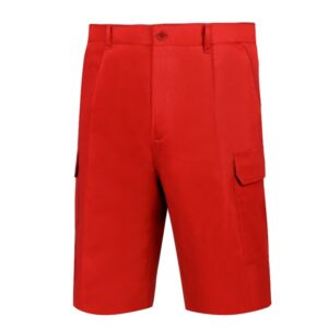 Bermuda multibolsillos Vesin rojo Bermuda multibolsillos Vesin rojo