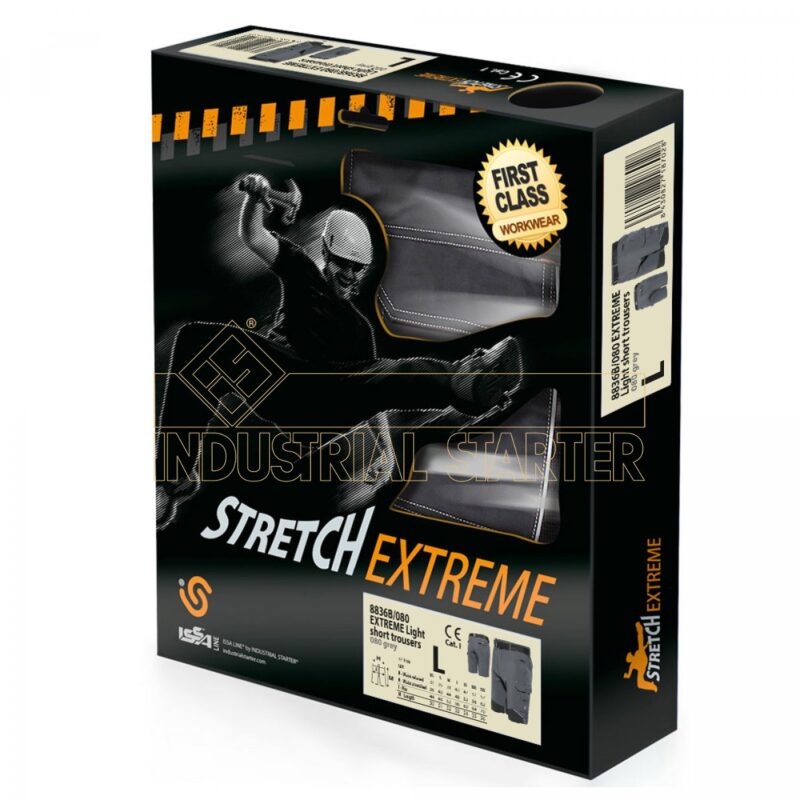 Bermudas Starter Light extreme gris-negro-2 Bermudas Starter Light extreme gris-negro