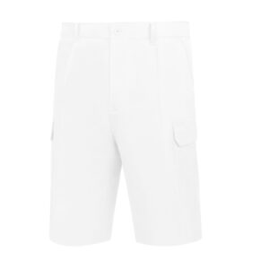 Bermudas multibolsillos con goma Vesin pintor blanco