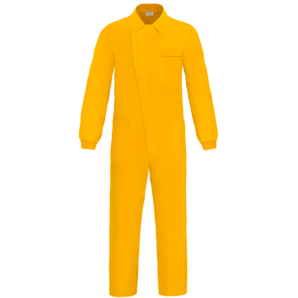 Buzo con cremallera y tapeta Vesin AMARILLO P0-AR Buzo con cremallera y tapeta Vesin AMARILLO P0-AR