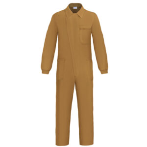 Buzo con cremallera y tapeta Vesin BEIGE P0-BE Buzo con cremallera y tapeta Vesin BEIGE P0-BE