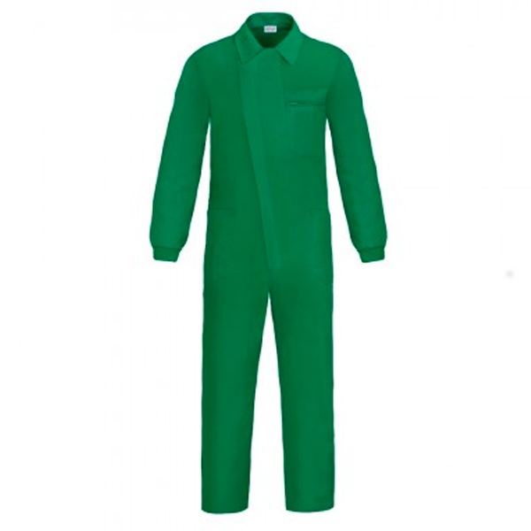 Buzo con cremallera y tapeta Vesin verde Buzo con cremallera y tapeta Vesin verde