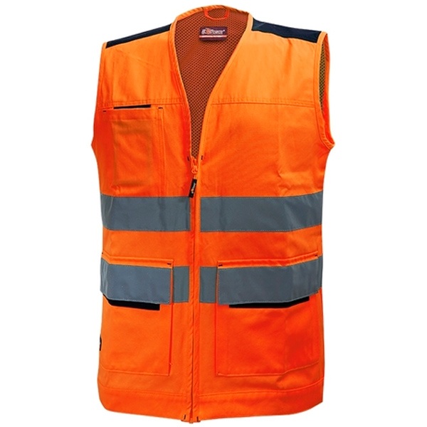 CHALECO SMART ORANGE FLUO
