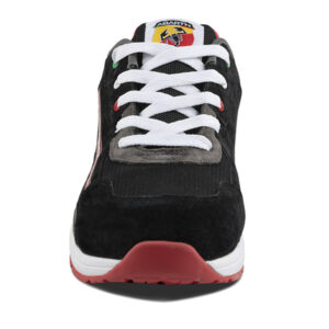 Calzado de seguridad Abarth MOD.595 Suede Negro y Rojo S3 SRC HRO