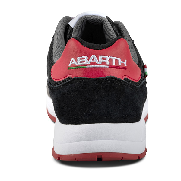 Calzado de seguridad Abarth MOD.595 Suede Negro y Rojo S3 SRC HRO