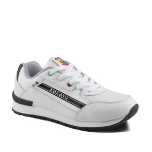 Calzado de seguridad Abarth MOD.Competizione Nubuck Blanco O2 SRC HRO