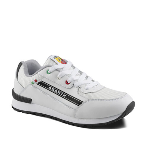 Calzado de seguridad Abarth MOD.Competizione Nubuck Blanco O2 SRC HRO