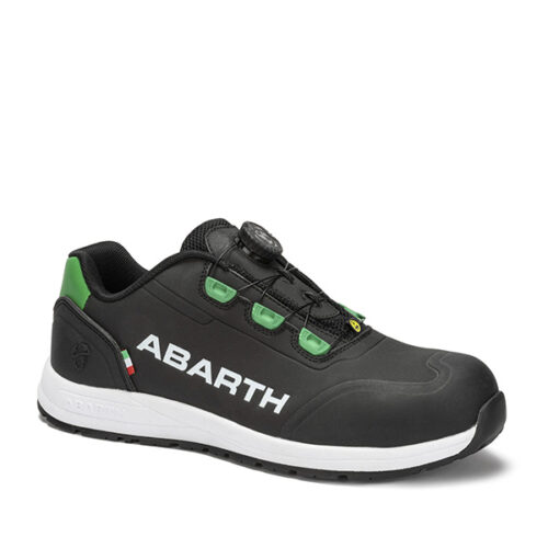 Calzado de seguridad Abarth MOD.SCORPION SAFETY BASSO NEGRO