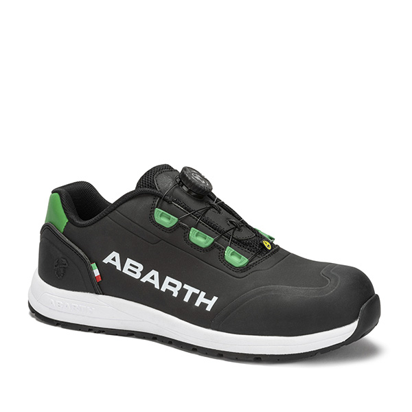 Calzado de seguridad Abarth MOD.SCORPION SAFETY BASSO NEGRO