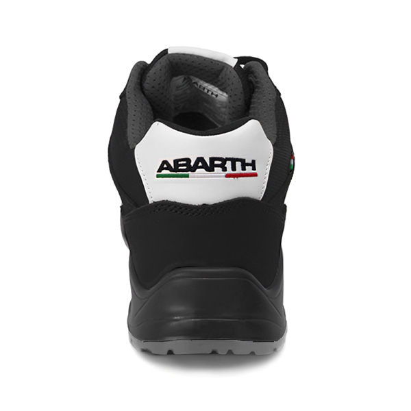 Calzado de seguridad Abarth MOD.Zerocento nubuck safety alto negro S3 SRC