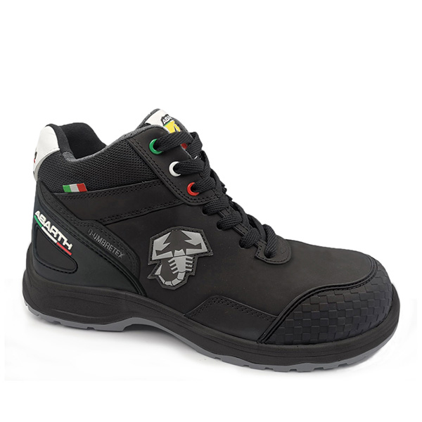 Calzado de seguridad Abarth MOD.ZEROCENTO Nubuck Safety XTREM Negro S3 SRC