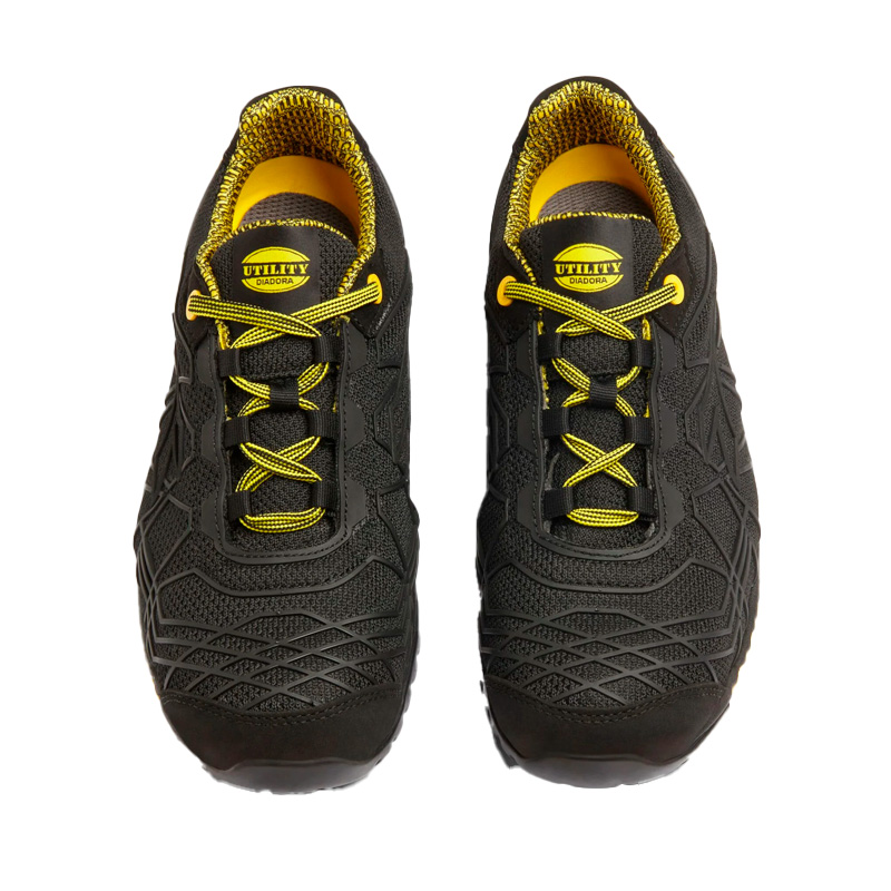 Calzado de seguridad Diadora Beat DA2 Text Low Black S1P HRO SRC-1 Calzado de seguridad Diadora Beat DA2 Text Low Black S1PS FO HRO SR