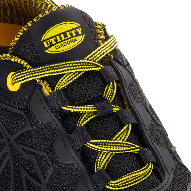 Calzado de seguridad Diadora Beat DA2 Text Low Black S1P HRO SRC-2 Calzado de seguridad Diadora Beat DA2 Text Low Black S1PS FO HRO SR