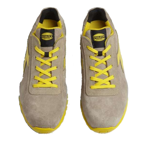 Calzado de seguridad Diadora GLOVE MDS LOW S1PS FO HRO SR Gris roca lunar