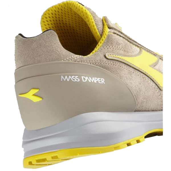 Calzado de seguridad Diadora GLOVE MDS LOW S1PS FO HRO SR Gris roca lunar