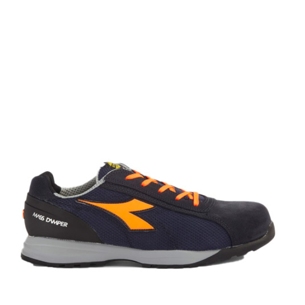 Calzado de seguridad Diadora GLOVE MDS TEXT LOW S1P HRO SRC AZUL MARINO MEDIANOCHE_NARANJA Calzado de seguridad Diadora GLOVE MDS TEXT LOW S1P HRO SRC AZUL MARINO MEDIANOCHE/NARANJA