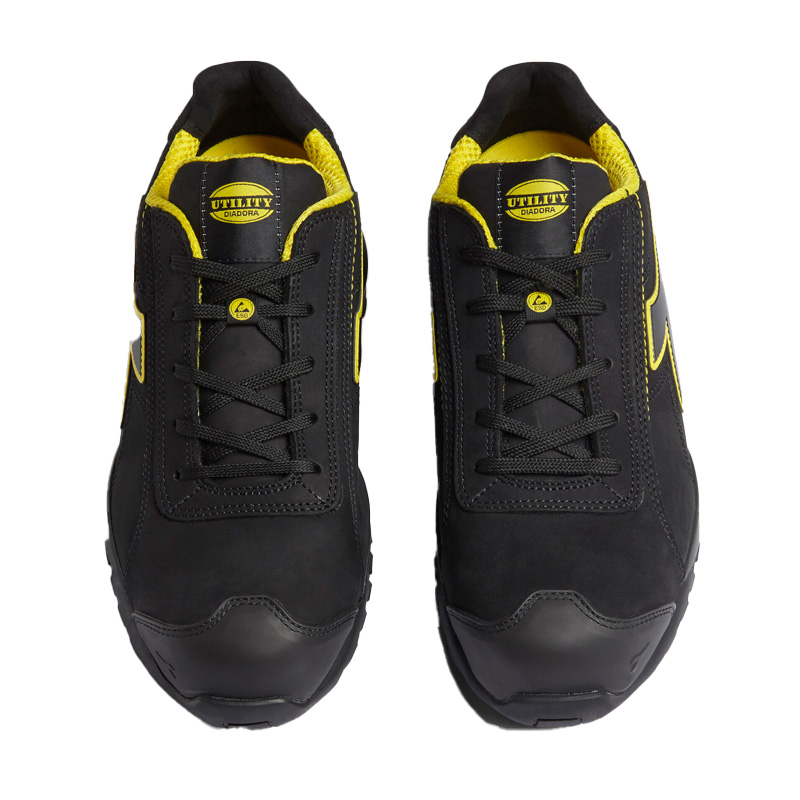 Calzado de seguridad Diadora Glove MDS Master LOW S3S FO HRO SR SC ESD Negro