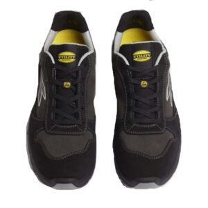 Calzado de seguridad Diadora RUN LOW MET FREE S3L FO SR ESD Negro y gris