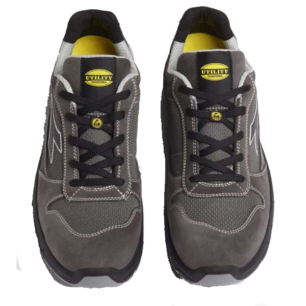 Calzado de seguridad Diadora RUN TEXT LOW MET FREE S1PL FO SR ESD GRIS ACERO_ANTRACITA_4 Calzado de seguridad Diadora RUN TEXT LOW MET FREE S1PL FO SR ESD GRIS ACERO/ANTRACITA