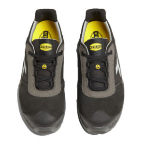 Calzado de seguridad Diadora SHARK STAB IMP LEAT LOW NEGRO SOMBRA S3 SRC ESD-1 Calzado de seguridad Diadora SHARK STAB IMP LEAT LOW NEGRO SOMBRA S3S FO SR SC ESD