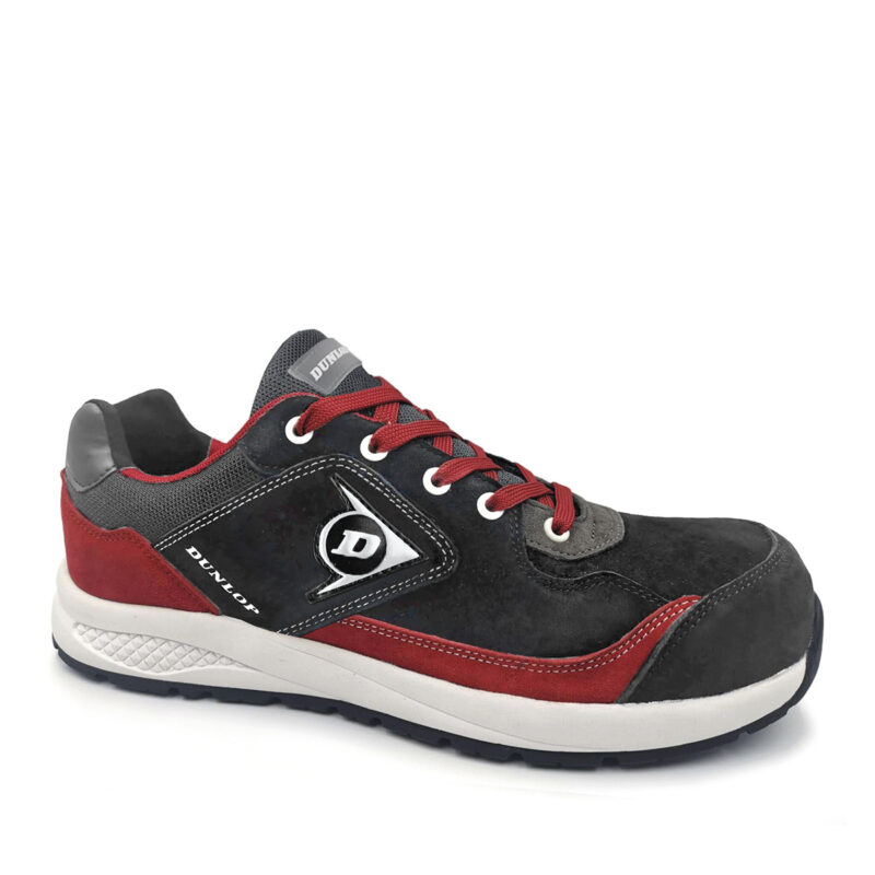 Calzado de seguridad Dunlop Flying Luka Carbon-rojo Calzado de seguridad Dunlop Flying Luka Carbon-rojo