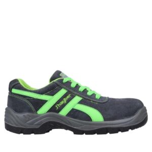 Calzado de seguridad Jhayber Titanio S1P SRC color Gris-Verde Calzado de seguridad Jhayber Titanio S1P SRC color Gris-Verde