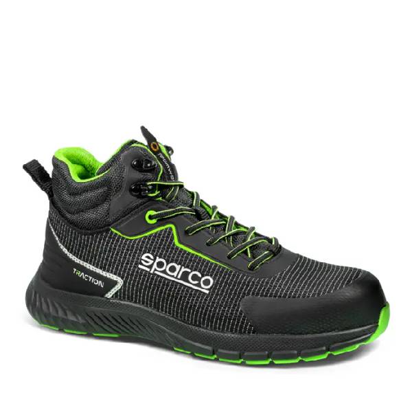 Calzado de seguridad Sparco Traction-H NAOKI BTB0029B0K15 S3S SR FO HRO ESD-2 Calzado de seguridad traction