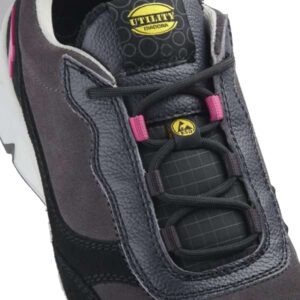 Calzado de seguridad para mujer Diadora ATHENA LOW S3L FO SR ESD Hierro y rojo frambuesa_4 Calzado de seguridad para mujer Diadora ATHENA LOW S3L FO SR ESD Hierro y rojo frambuesa