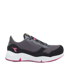 Calzado de seguridad para mujer Diadora ATHENA TEXT LOW S1PL FO SR ESD HIERRO_ROJO FRAMBUESA_1 Calzado de seguridad para mujer Diadora ATHENA TEXT LOW S1PL FO SR ESD HIERRO/ROJO FRAMBUESA