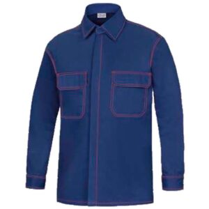 Camisa manga larga dos bolsillos vesin azul Camisa manga larga dos bolsillos vesin azul