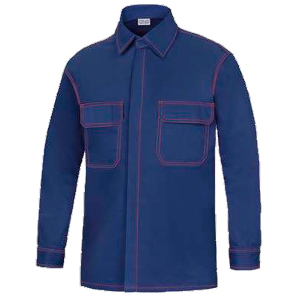 Camisa manga larga dos bolsillos vesin azul Camisa manga larga dos bolsillos vesin azul