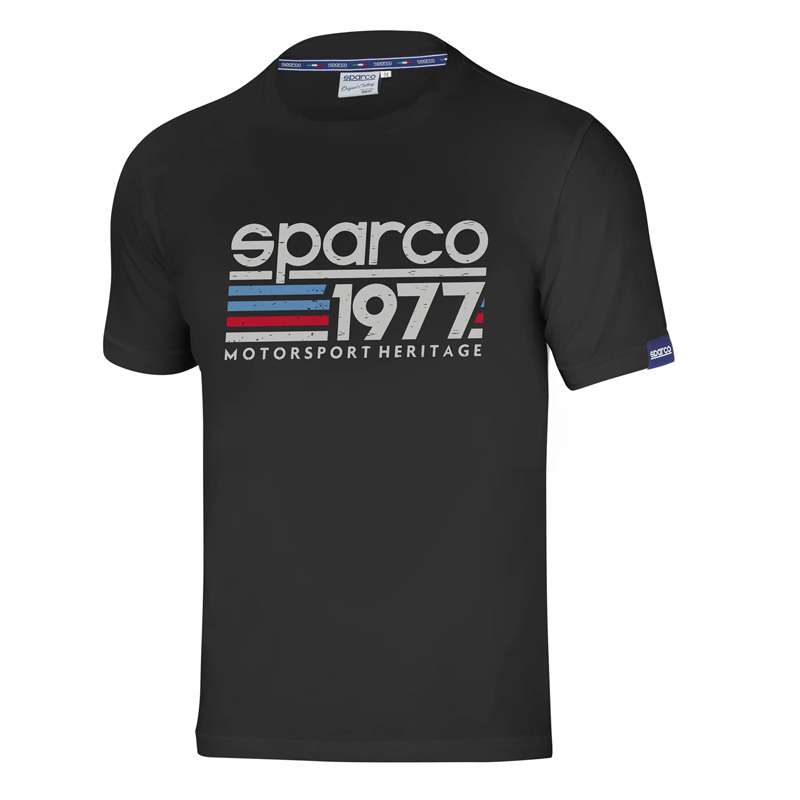 Camiseta Sparco T-SHIRT 1977 01329NR Camiseta Sparco T-SHIRT 1977 01329NR