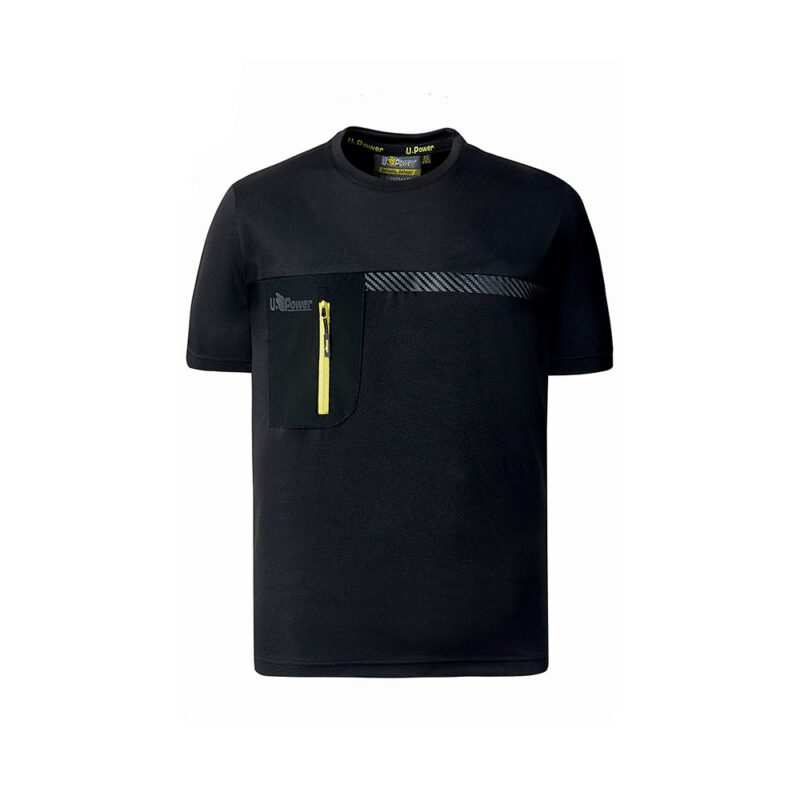Camiseta U-Power CHRISTAL Black Carbon Camiseta U-Power CHRISTAL Black Carbon