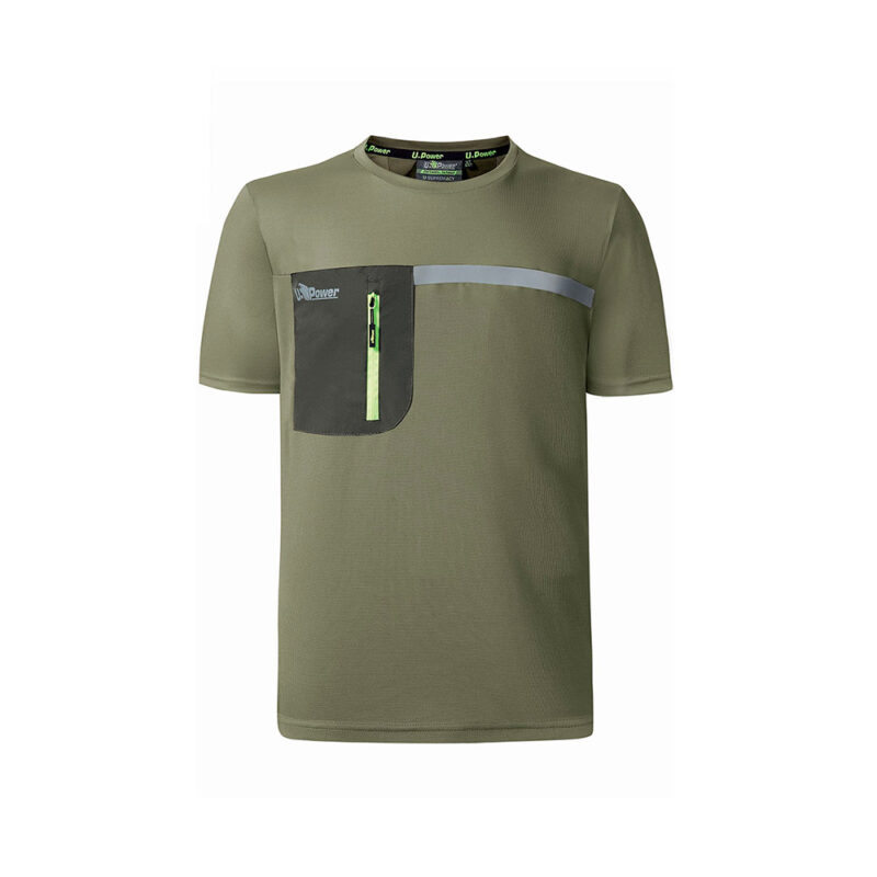 Camiseta U-Power CHRISTAL Burnt Olive Camiseta U-Power CHRISTAL Burnt Olive