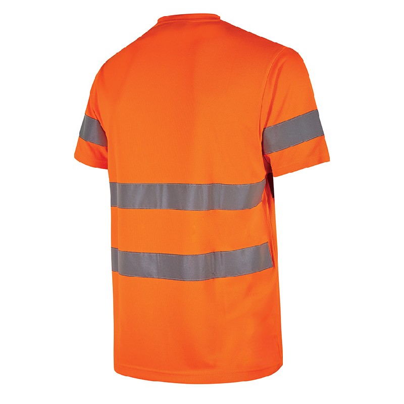 Camiseta de trabajo U-Power Mizar Orange Fluo Camiseta de trabajo U-Power Mizar Orange Fluo